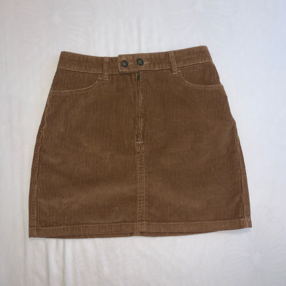 Hollister Corduroy Pencil Skirt